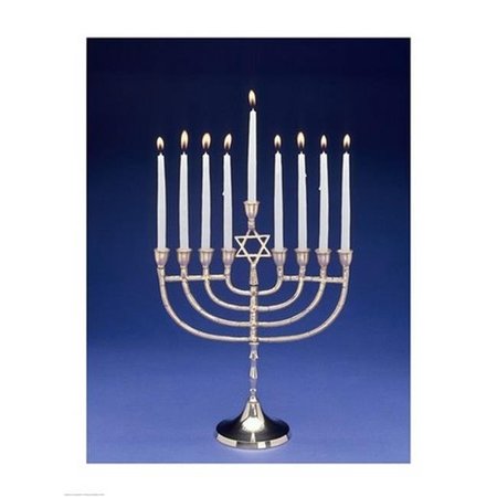 SUPERSTOCK Superstock SAL2911872A Close-Up of A Menorah with A Star of David Poster Print; 18 x 24 SAL2911872A